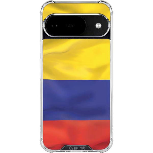 Colombia Flag Google Pixel 10 Clear Case